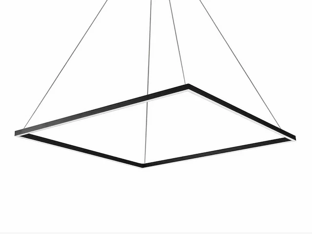 2 x quattro square 80 hang lamp zwart - afbeelding 5 van  11