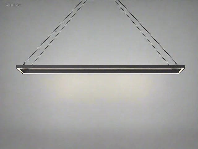 2 x quattro square 80x40 cm hang lamp zwart - afbeelding 7 van  11