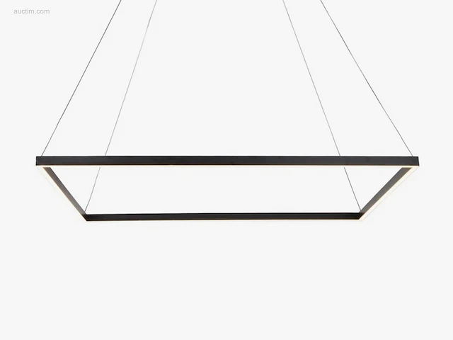 2 x quattro square 80x80 hang lamp zwart - afbeelding 3 van  10
