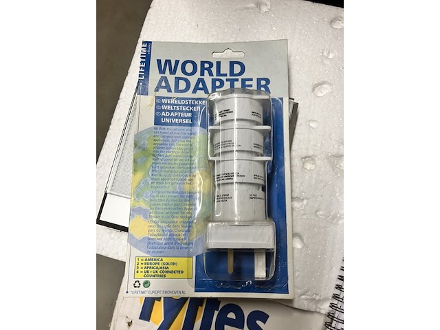 2 x reistekker adapter - afbeelding 2 van  7