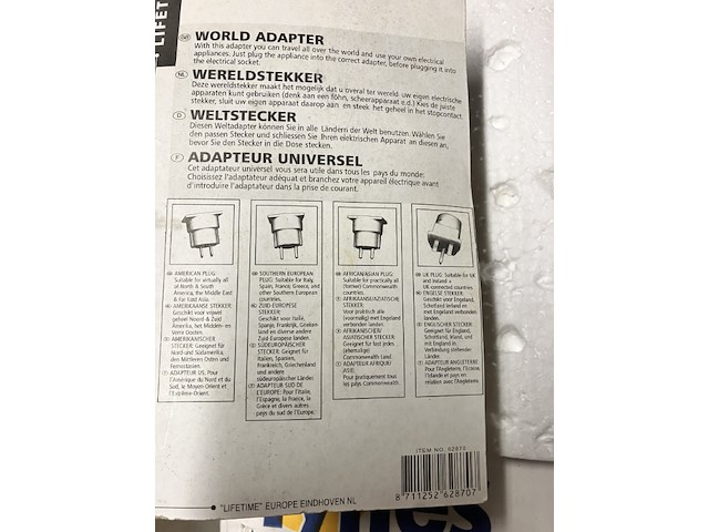 2 x reistekker adapter - afbeelding 4 van  7