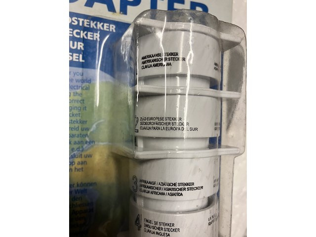 2 x reistekker adapter - afbeelding 6 van  7