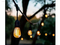 2 x sfeervolle lichtketting 20 meter e27