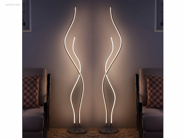 2 x solange led vloer lamp - afbeelding 8 van  8