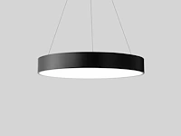 2 x solo area 54 led pendellamp zwart