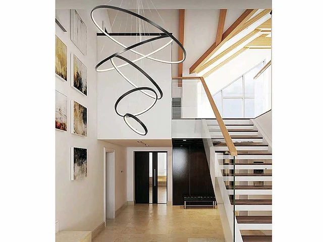 2 x solo aurora 512 design hanglampen zwart - afbeelding 6 van  14