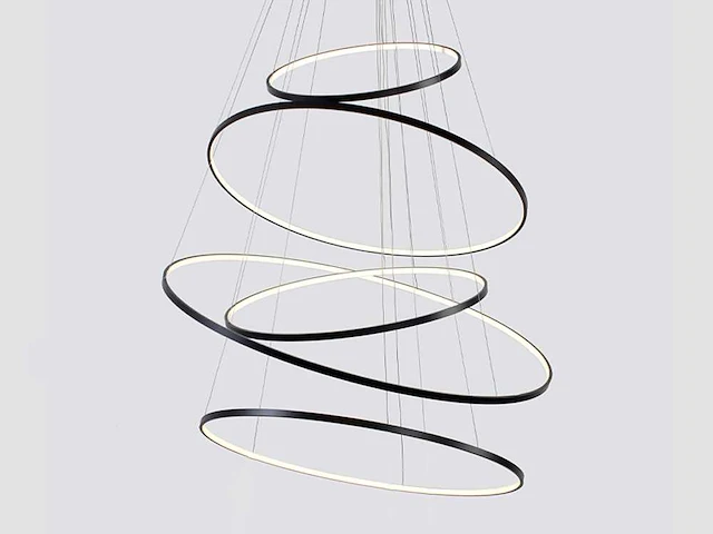2 x solo aurora 512 design hanglampen zwart - afbeelding 11 van  14