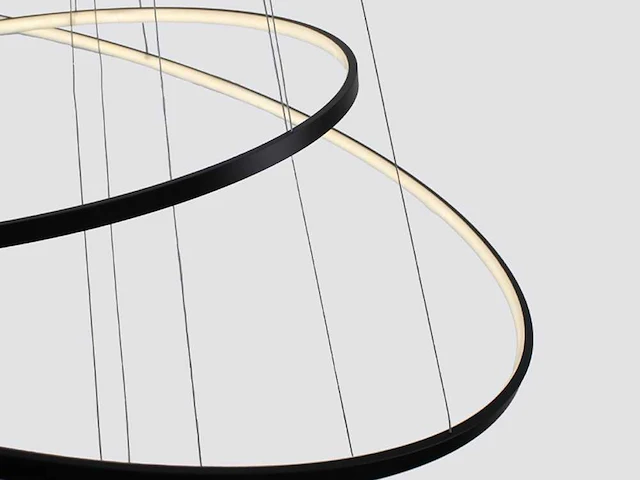 2 x solo aurora 512 design hanglampen zwart - afbeelding 12 van  14