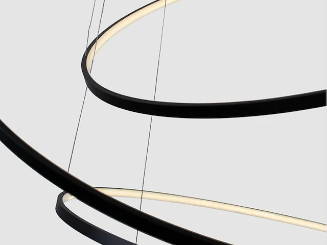 2 x solo aurora 512 design hanglampen zwart - afbeelding 13 van  14