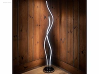 2 x solo fumé zwart vloer lamp - afbeelding 3 van  4