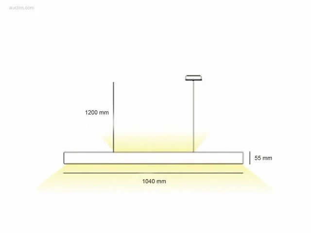 2 x sub minimal up/down pendel armatuur - afbeelding 4 van  9