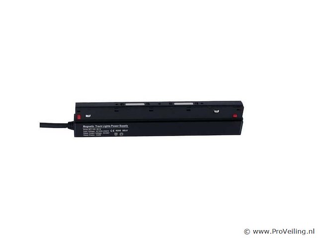 2 x transformator voor magnetische rail – 48v – 100w – zwart - afbeelding 2 van  5