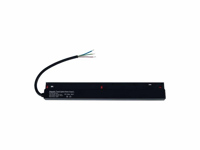 2 x transformator voor magnetische rail – 48v – 200w – zwart - afbeelding 2 van  5