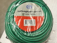2 x verlengkabel groen 20mtr. - afbeelding 2 van  5