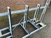 2-zijdige glasbok 240x80x113cm - afbeelding 4 van  4