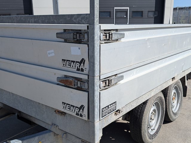 2-zijdige kipper aanhangwagen, henra, k3 27, 2012 - afbeelding 3 van  15
