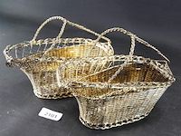 2 zilverdraad bestekmanden - afbeelding 2 van  5