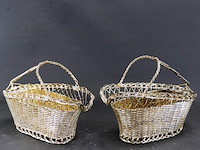 2 zilverdraad bestekmanden - afbeelding 3 van  5