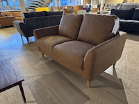 2-zits bank, cognac - afbeelding 2 van  4