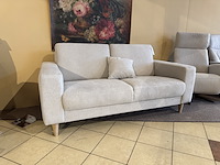 2-zits bank, gebroken wit - afbeelding 1 van  4