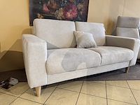 2-zits bank, gebroken wit - afbeelding 2 van  4