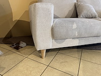 2-zits bank, gebroken wit - afbeelding 4 van  4