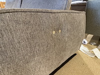 2-zits bank, grijs stof, elektrisch verstelbaar - afbeelding 4 van  5