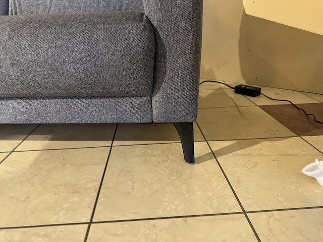 2-zits bank, grijs - afbeelding 4 van  4