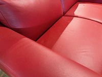 2-zits bank knudsen, rood - afbeelding 4 van  5