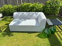 2-zitsbankje allweather & coffeetable, liguria & aosta, light grey, 2026 - afbeelding 1 van  3