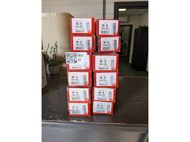 20 doos a 100 stuks spreidplug m-8 cloverfix - afbeelding 5 van  12