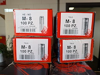 20 doos a 100 stuks spreidplug m-8 cloverfix - afbeelding 6 van  12
