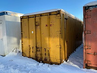 20 ft. opslagcontainer met inhoud - afbeelding 1 van  17