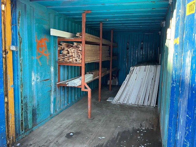 20 ft. opslagcontainer met inhoud - afbeelding 4 van  10