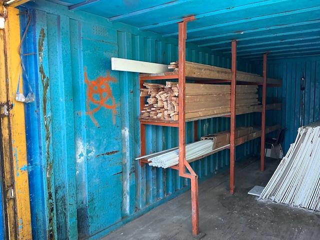 20 ft. opslagcontainer met inhoud - afbeelding 5 van  10