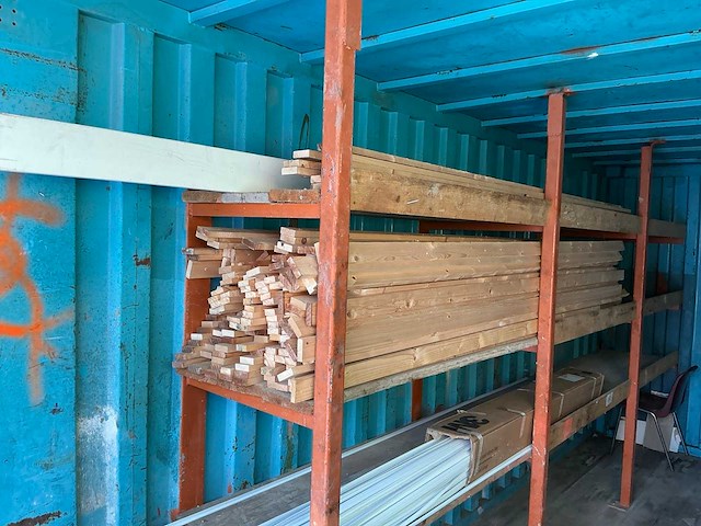 20 ft. opslagcontainer met inhoud - afbeelding 7 van  10