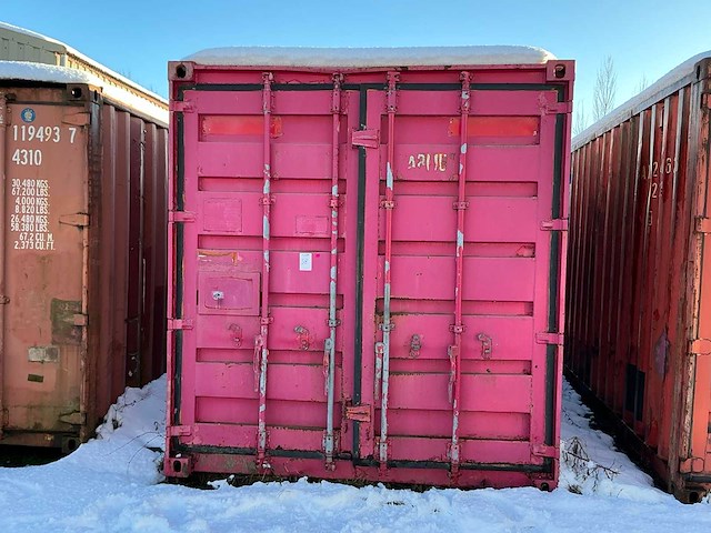 20 ft. opslagcontainer met slotvergrendeling - afbeelding 7 van  14