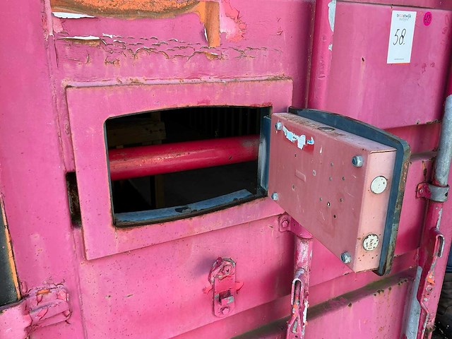 20 ft. opslagcontainer met slotvergrendeling - afbeelding 10 van  14
