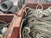 20 ft. opslagcontainer “rood” met scheepstrossen - afbeelding 7 van  7