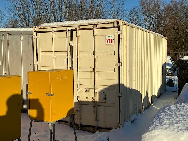 20 ft. opslagcontainer - afbeelding 1 van  8