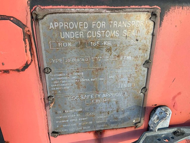 20 ft. opslagcontainer - afbeelding 3 van  11