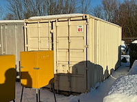 20 ft. opslagcontainer