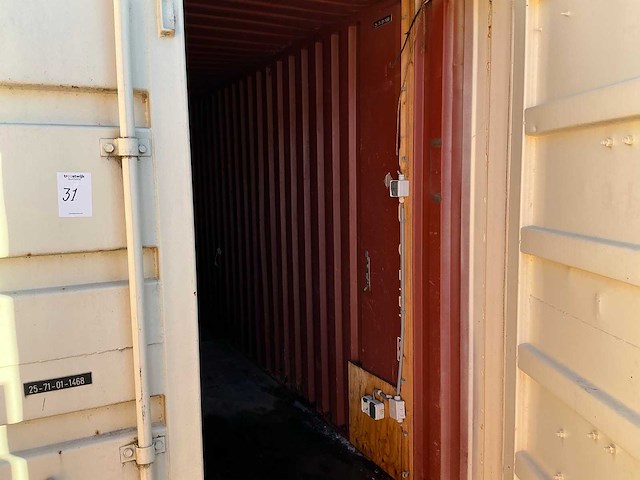 20 ft. opslagcontainer - afbeelding 1 van  3
