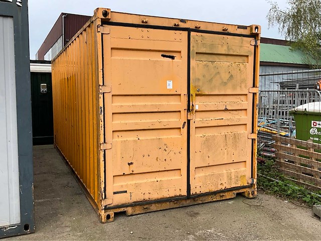 20 ft. opslagcontainer - afbeelding 1 van  6