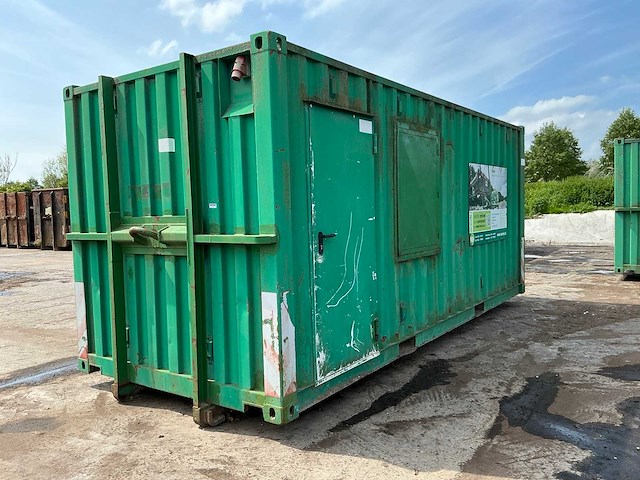 20 ft opslagcontainer/schaftunit - afbeelding 1 van  6