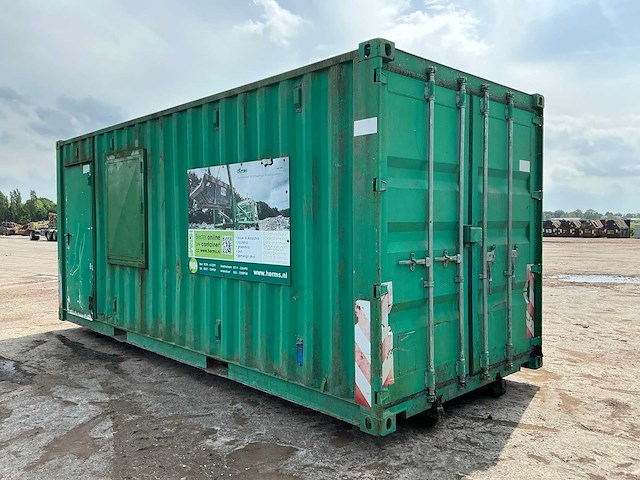 20 ft opslagcontainer/schaftunit - afbeelding 4 van  6