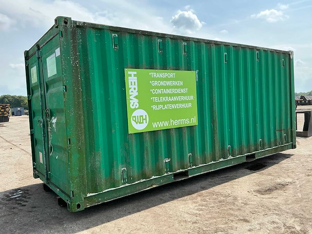 20 ft opslagcontainer/schaftunit - afbeelding 1 van  3