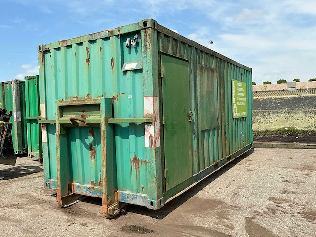 20 ft opslagcontainer/schaftunit - afbeelding 1 van  5