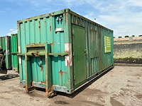 20 ft opslagcontainer/schaftunit - afbeelding 1 van  5