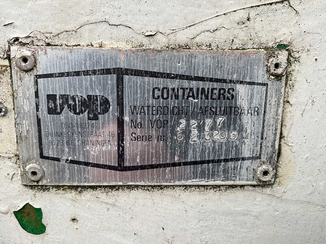 20 ft vop zeecontainer - afbeelding 2 van  10